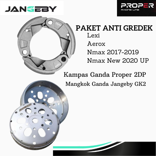 JANGEBY MANGKOK GANDA SET KAMPAS GANDA CARBON PROPER AEROX 155 NMAX NEW LEXI