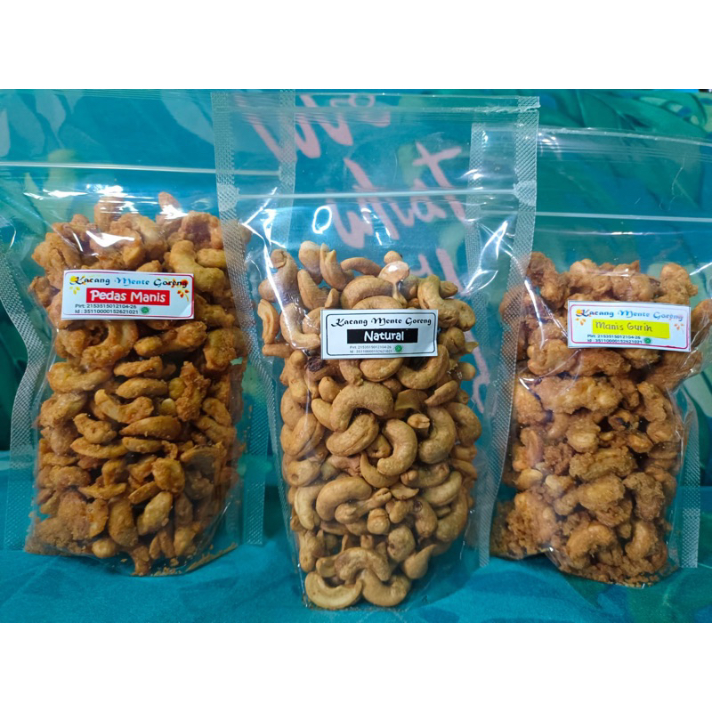 

mente utuh premium 100gr pedas manis gurih halal enak