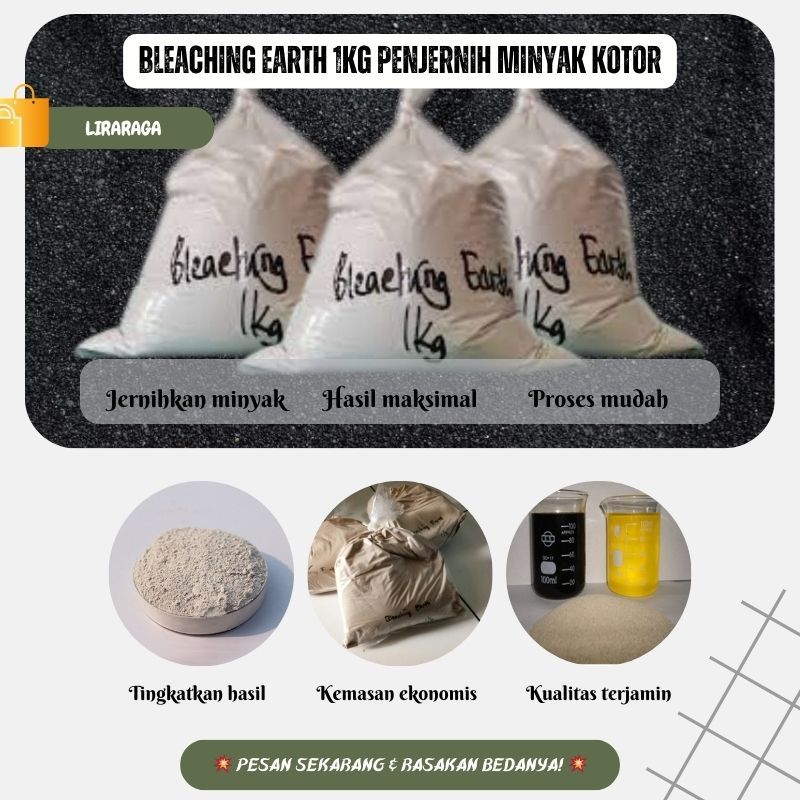 Bleaching Earth 1Kg Penjernih Minyak