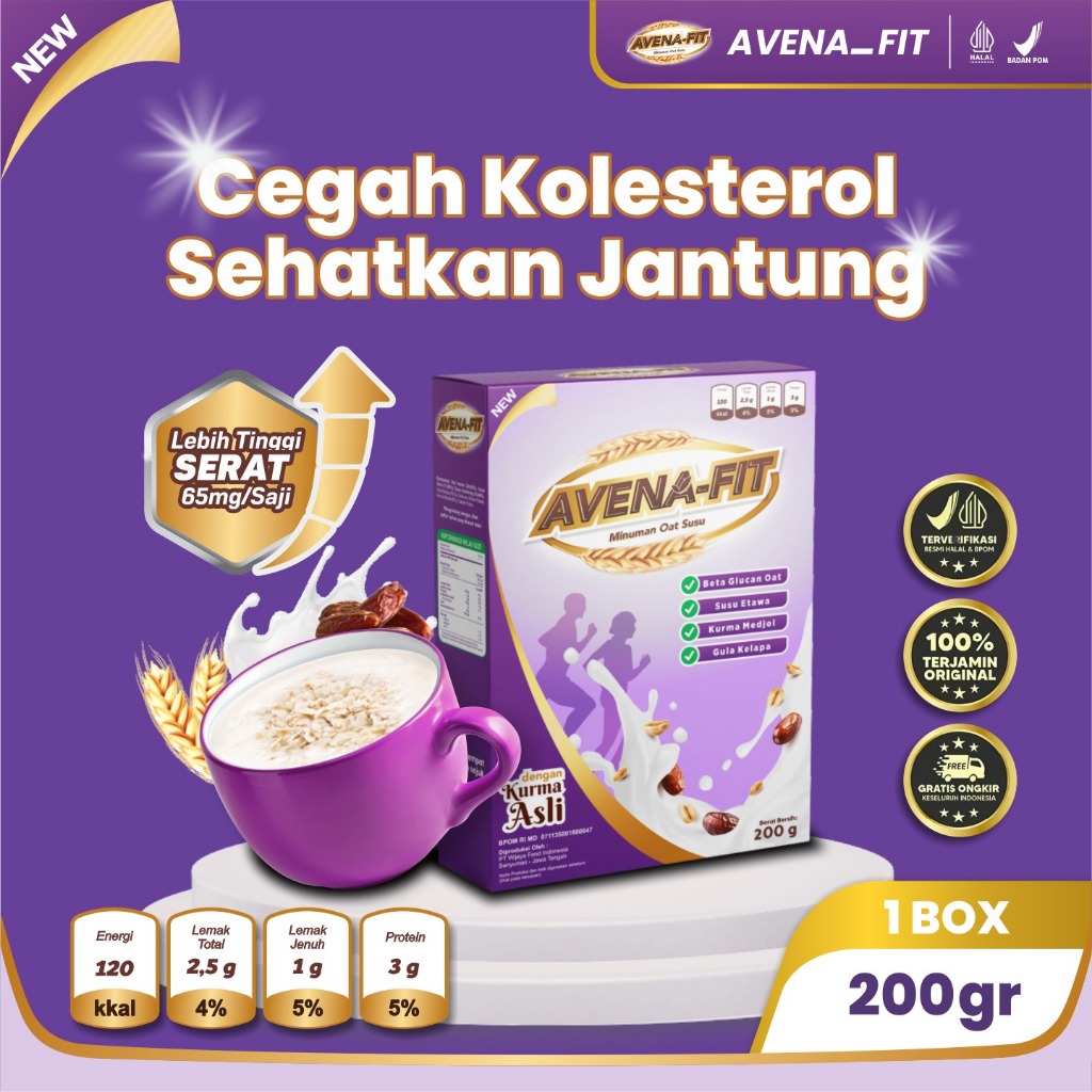 

Avena Fit Sereal Sehat Solusi Menghilangkan Kolesterol Jahat