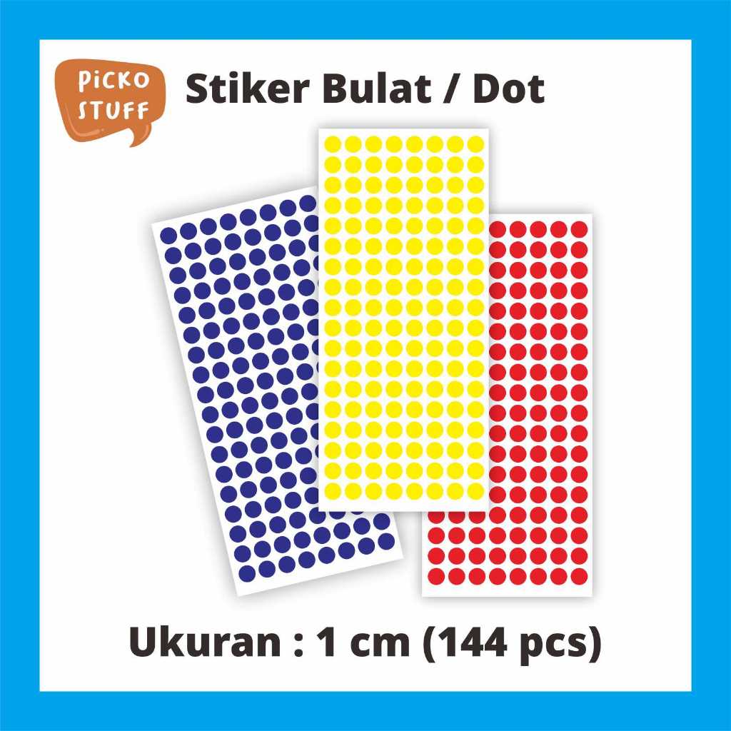 

STIKER BULAT / STIKER DOT