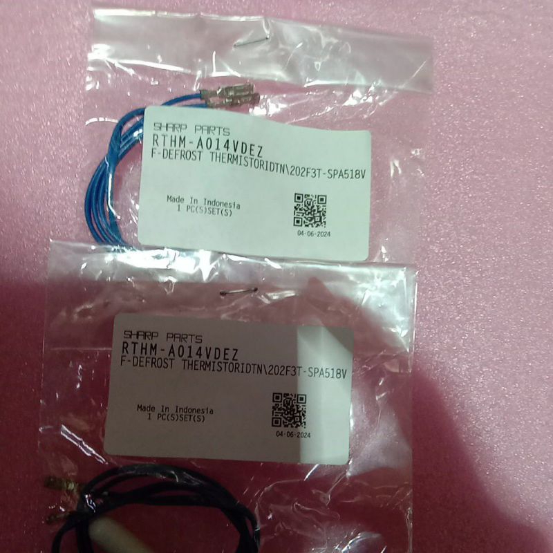SENSOR DEFROST KULKAS 2 PINTU SHARP ORIGINAL