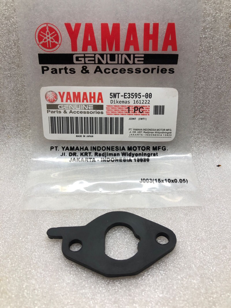 Bonit ebonit insulator karburator YAMAHA vega r new-jupiter z 5WT-E3595-00 original YAMAHA GENUINE P