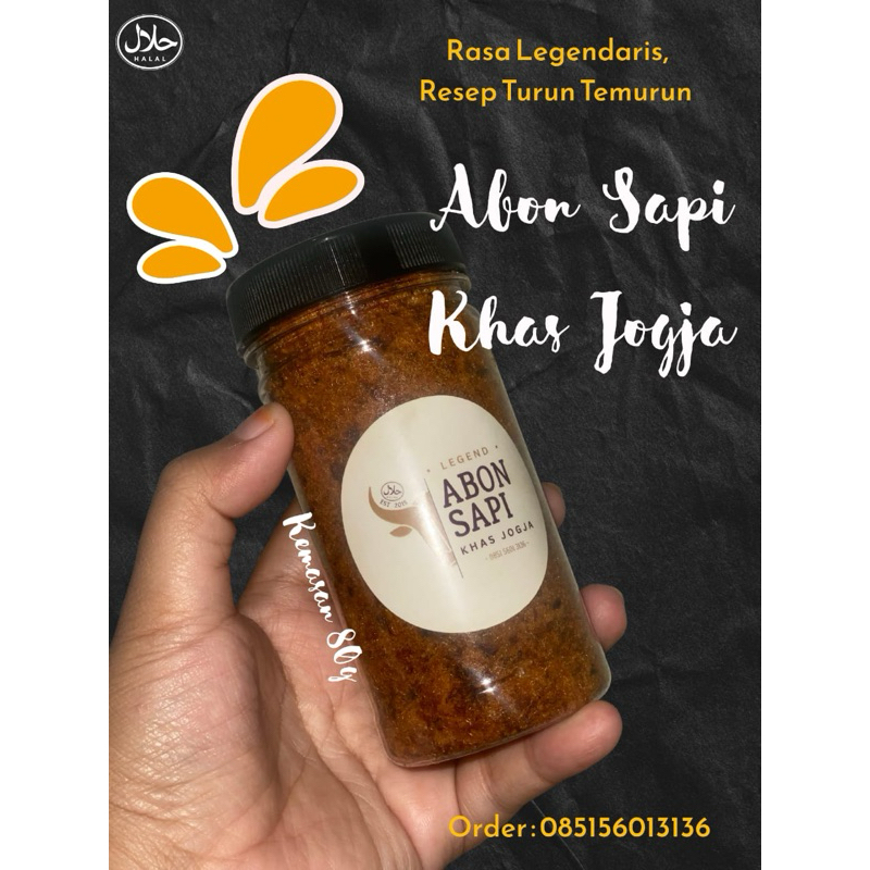 

(PO) Abon Sapi Asli Jogja Grade 1. Rasa Legendaris, Resep turun temurun