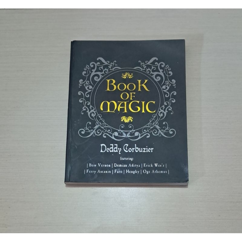 BOOK OF MAGIC - DEDDY CORBUZIER