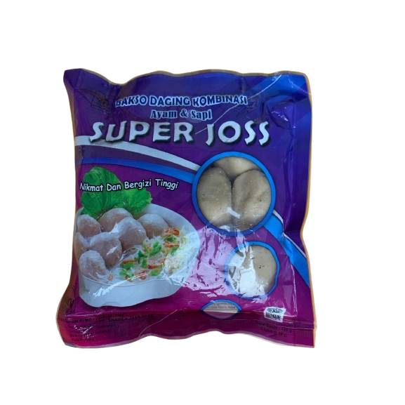 

Bakso Super joss isi 10 butir berat 120 gram Pentol Baso Halal