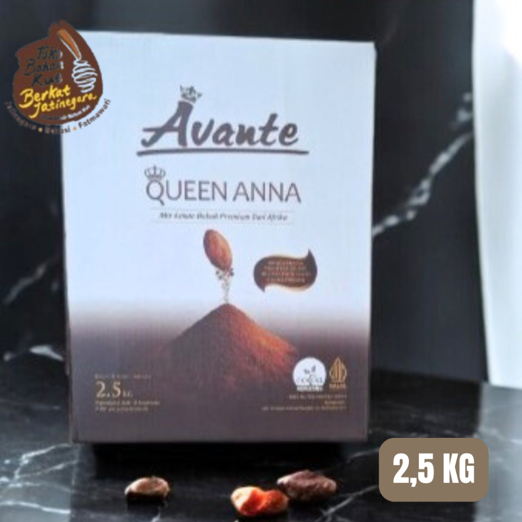 

COKLAT BUBUK AVANTE QUEEN ANNA KEMASAN 2,5 KG / COKLAT BUBUK
