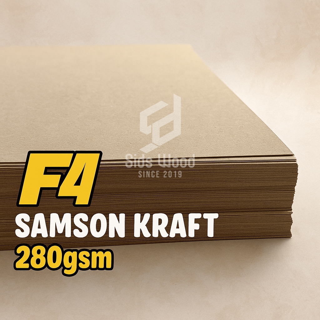 

Termurah Kertas Samson Kraft Tebal 280 gsm - Ukuran F4