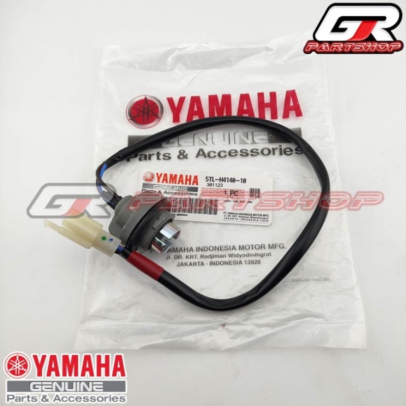 KABEL FITING SOKET LAMPU DEPAN KIRI MIO SPORTY OROGINAL YAMAHA ORI YGP CABEL SOKKET SOCET SOCKET FIT