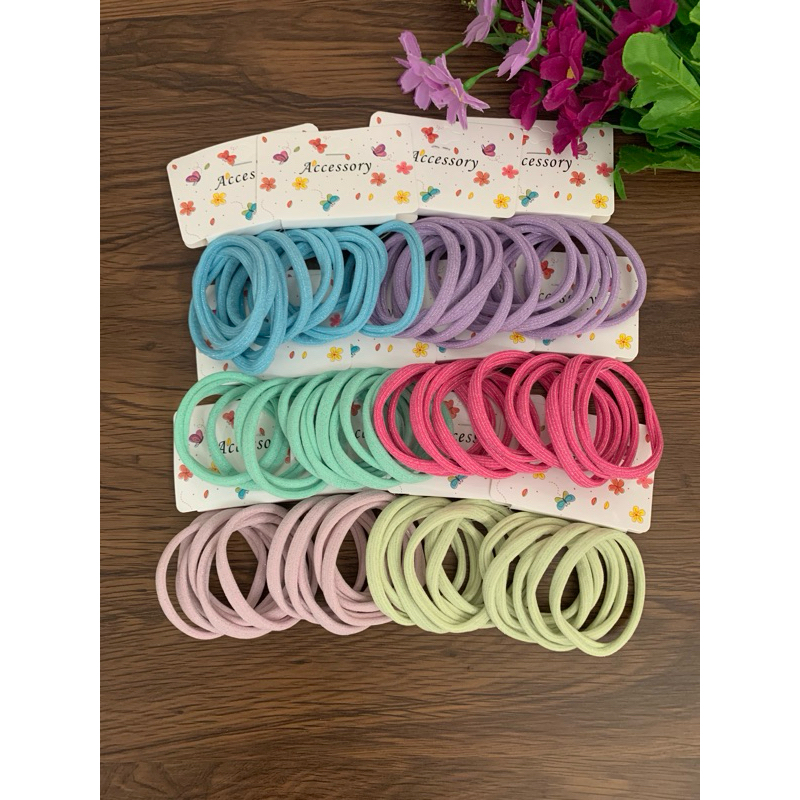 Ikat Rambut Dewasa / Kuncir Rambut Wanita / Ikat Rambut Awan /Aksesoris Rambut
