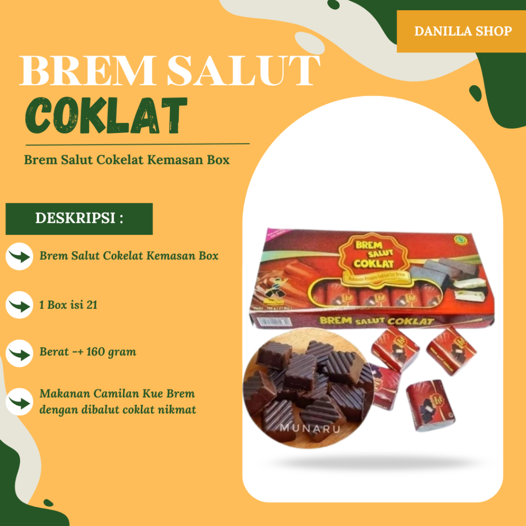 

Brem Salut Cokelat Kemasan Box Premium