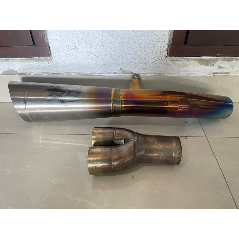 Knalpot Silincer R9 Titanium Yamaha R1 R1M