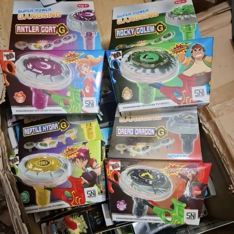 Beyblade Besi / Gangsing besi putaran enak