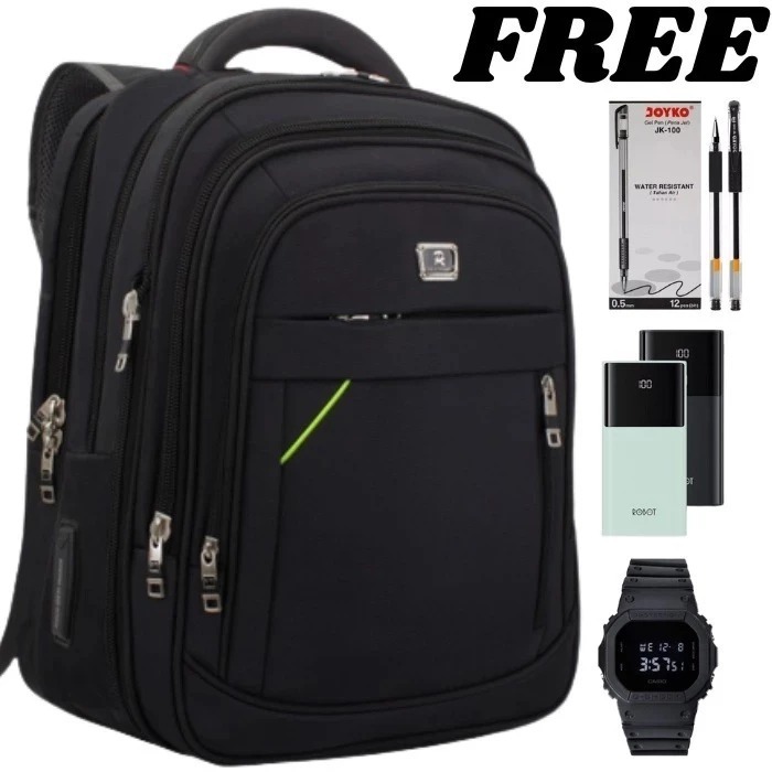 [FREE PENA] PROMO Tas Gendong Pria/Tas Anak Sekolah Kuliah Kerja/Tas polo Original