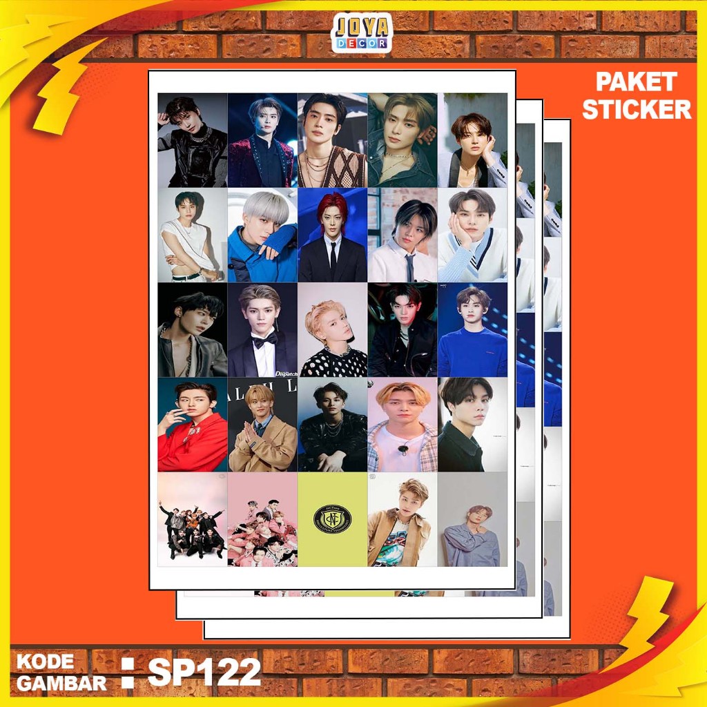 

GAMBAR STICKER NCT 127 / STIKER NCT 127 / PAKET STIKER NCT127 PER 25 PCS / KODESP122