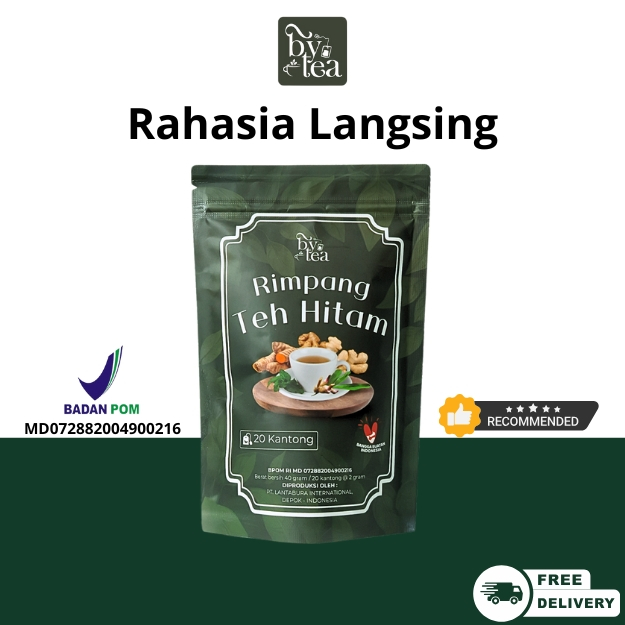 

Teh Rimpang Hitam By Tea - Membantu Melancarkan Pencernaan Menahan Nafsu Makan Dan Melancarkan Haid