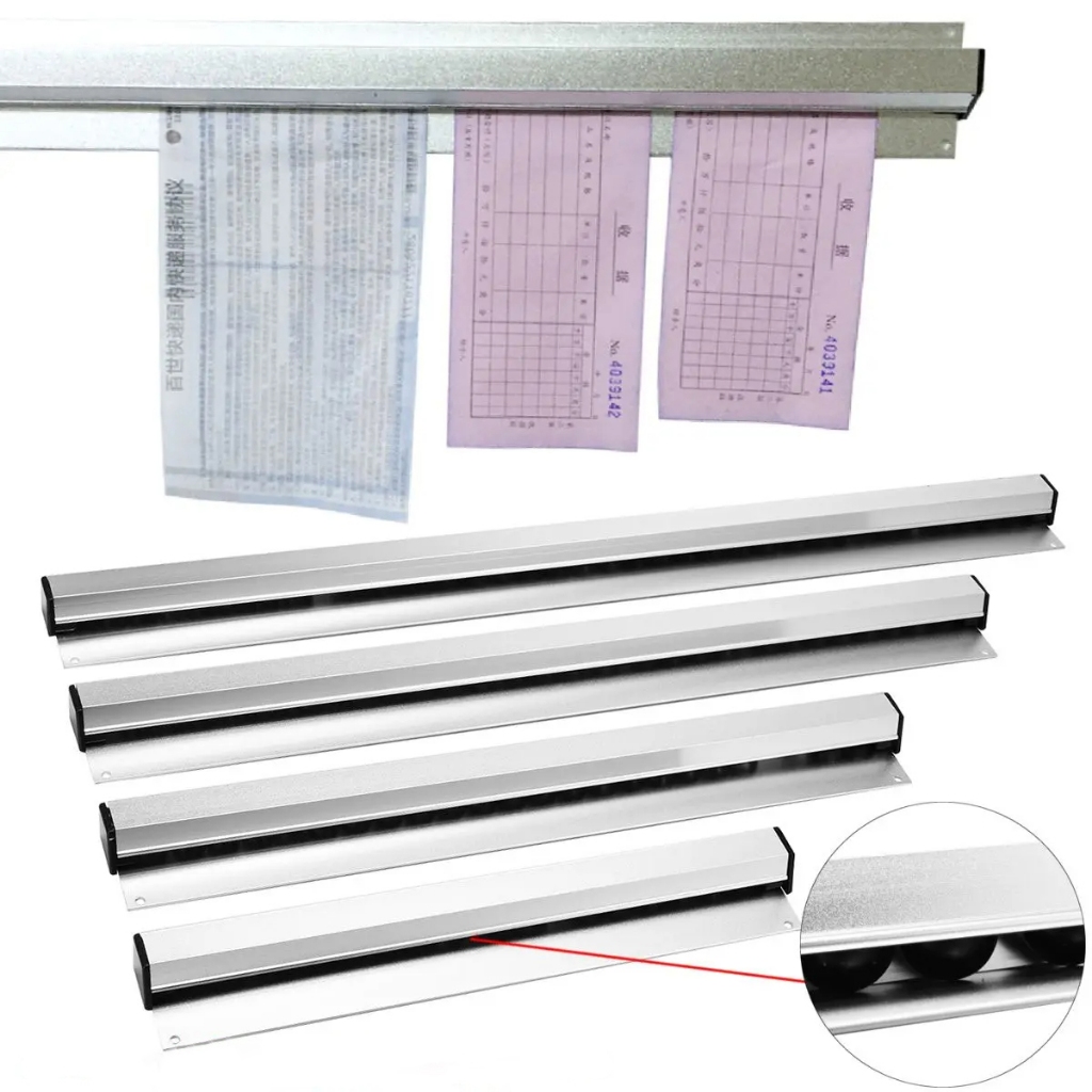 

Holder Gantungan Kertas Pesanan Restoran Menu Order Bill 50cm - JWA9 - Silver 7RHKLKSV