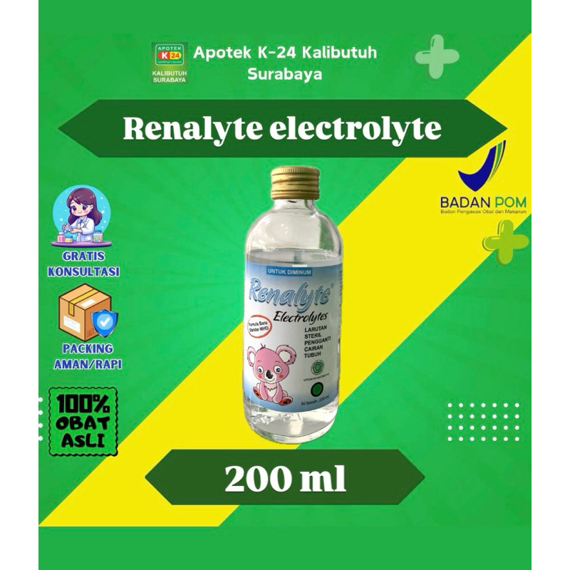 

Renalyt3 untuk menambah cairan 200 ml