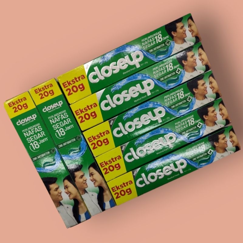 close up gel green ever fresh 160+20gram