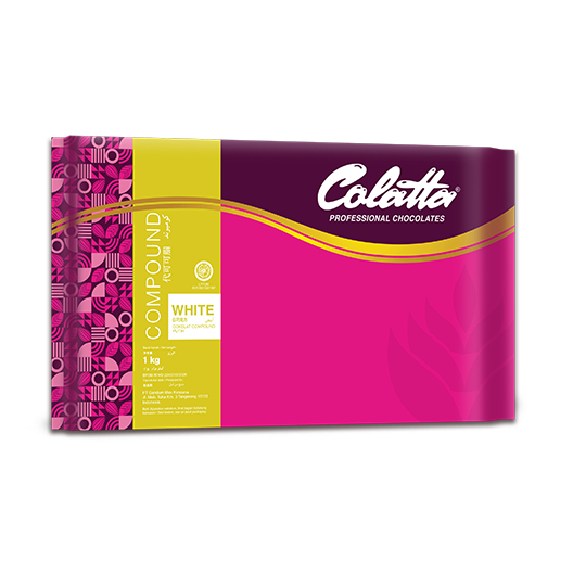 

Colatta white Compound / Coklat Batang Putih 1kg