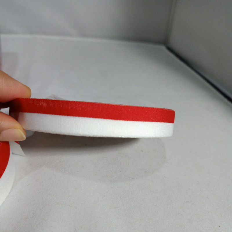

(pita satin 1/3/4/55 CM ) pita gulungan merah putih, pita gulungan kain, pita parsel merah putih,