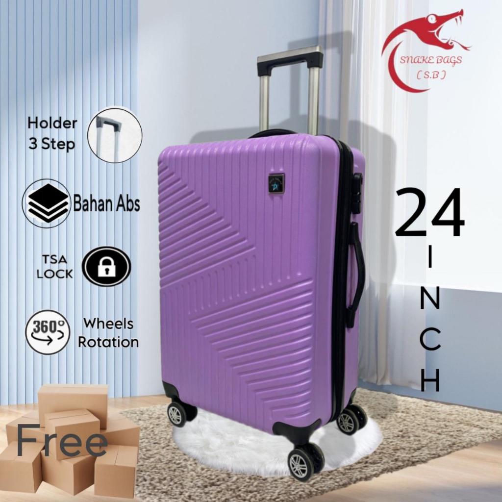 MERDEKA SALE KOPER 24 INCH KOPER BAGASI BISA COD, Tahan banting, anti air dan ringan 816  Koper 24in