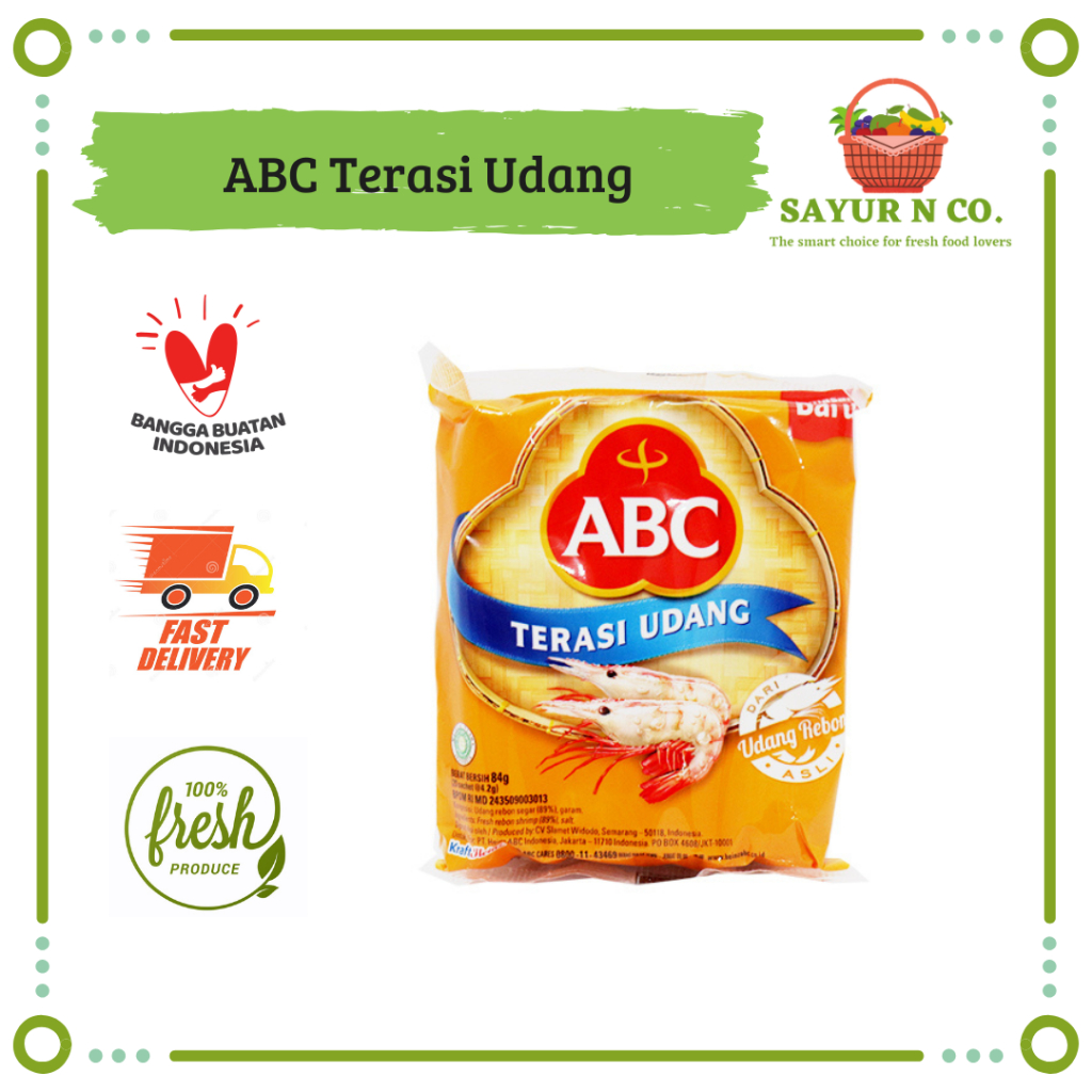 

ABC Terasi Udang 20x3,8gr | Sayur N Co Bekasi