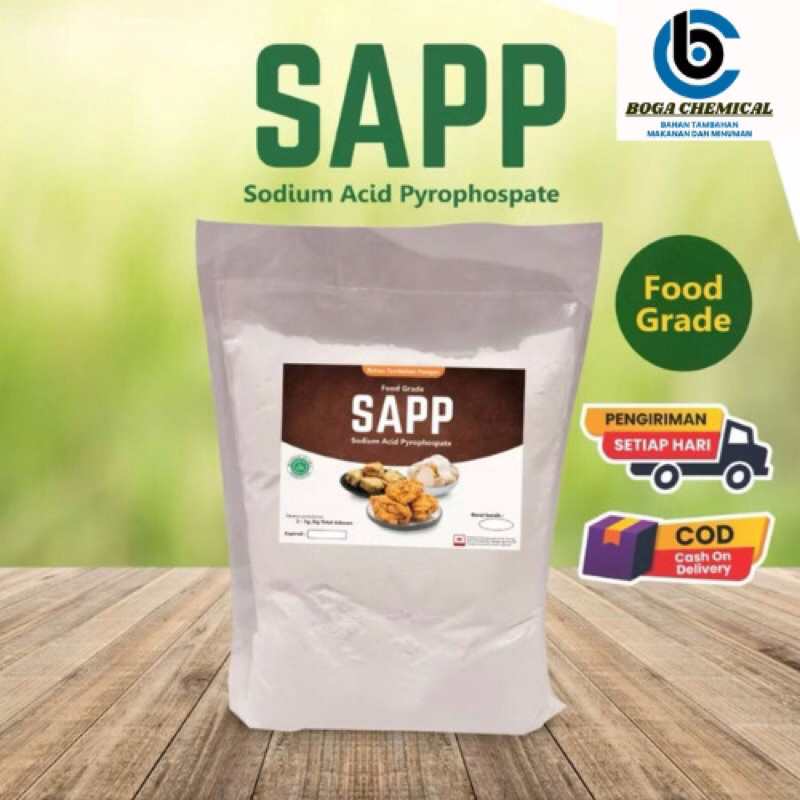 

1kg SAPP Food Grade / Perenyah & Pengkriuk Ayam Goreng, Gorengan, Kerupuk dll