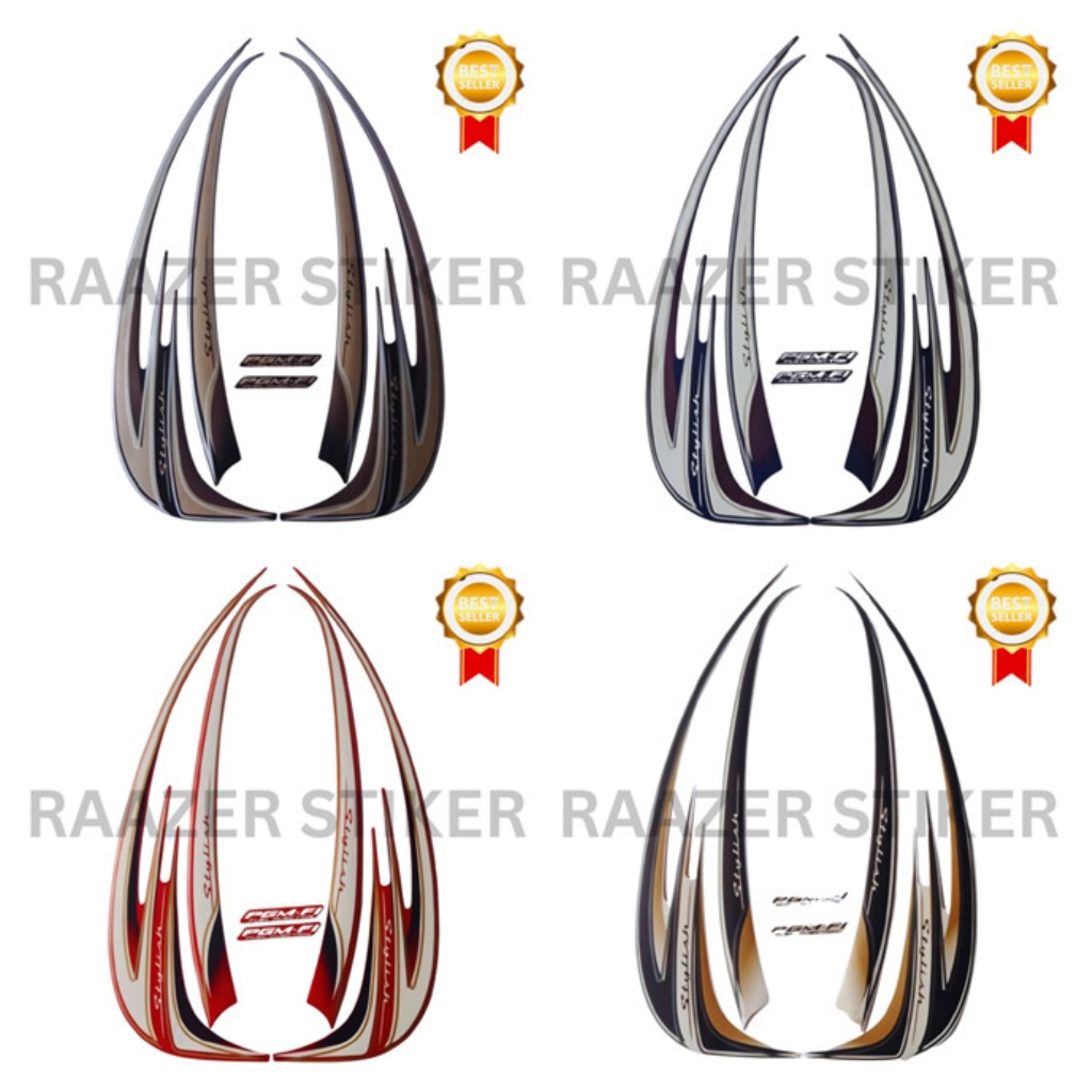 Stiker Standar Honda Scoopy Staylish 2014 Stiker Standar Scoopy Staylish 2014  Scoopy Staylish 2014