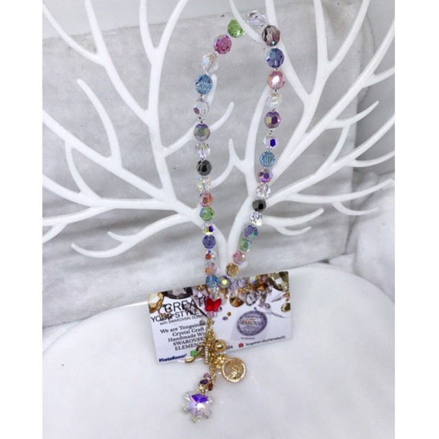 Tasbih Swarovski original 33 butir 8mm