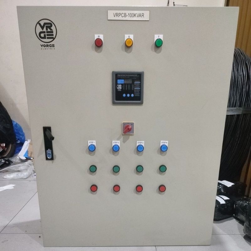 Panel Kapasitor bank 100 kvar VORGE capacitor bank VRPCB-100kvar Garansi 2 Tahun