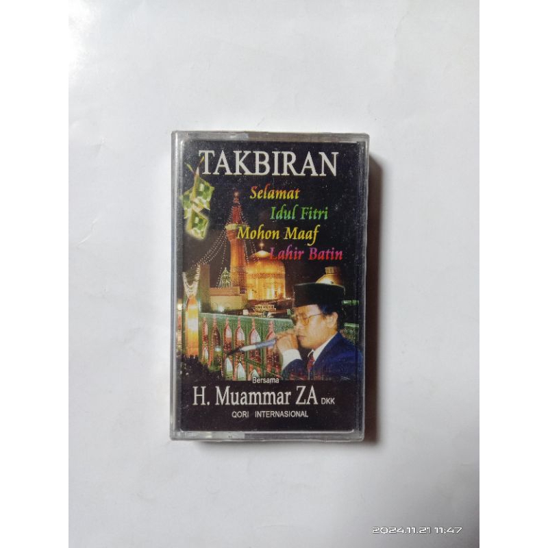 SEGEL KASET PITA MUAMMAR Z A - TAKBIRAN / KASET PITA TAKBIRAN H MUAMMAR Z A