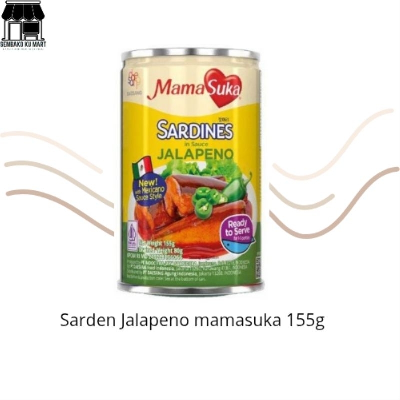 

Sarden Jalapeno Mamasuka 115g