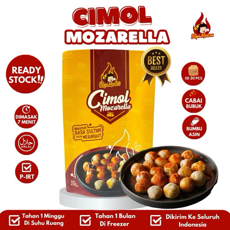 

VIRALL !!! Cimol Mozzarella Lumer Nyai Mercon