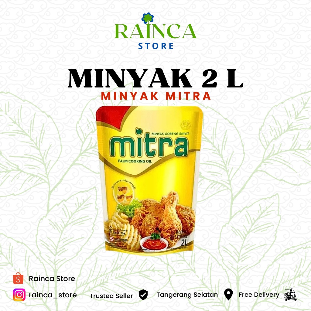 

Minyak Goreng Sawit Mitra Kemasan 2 Litter Cooking Oil 2l Tangerang Selatan