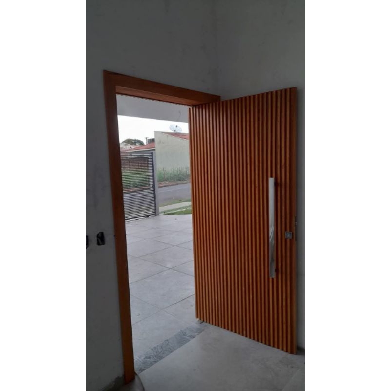 satu set kusen pintu jati finishing