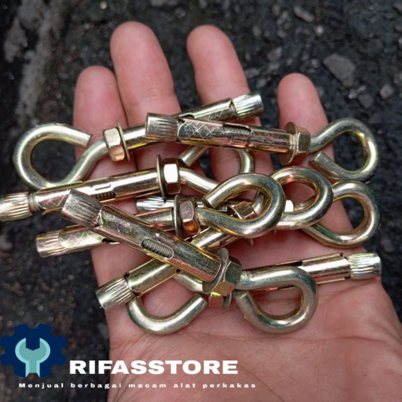 Eye Anchor Dynabolt 6 mm 8 mm 10 mm 12 mm 16 mm Dynabolt anchor 6mm