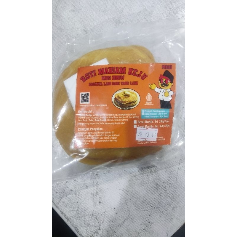 

Roti maryam Keju Mas brow