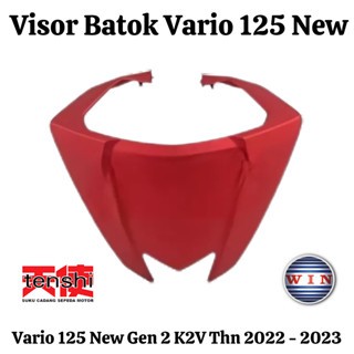 Visor Batok K2V Vario 125 NEW LED Gen2 2023 K2V merah doff
