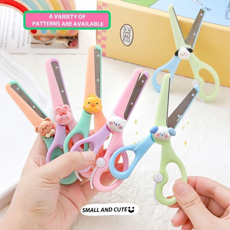 

Gunting Mini Portabel Karakter Kartun Mini Scissors Gunting Lucu Alat Tulis