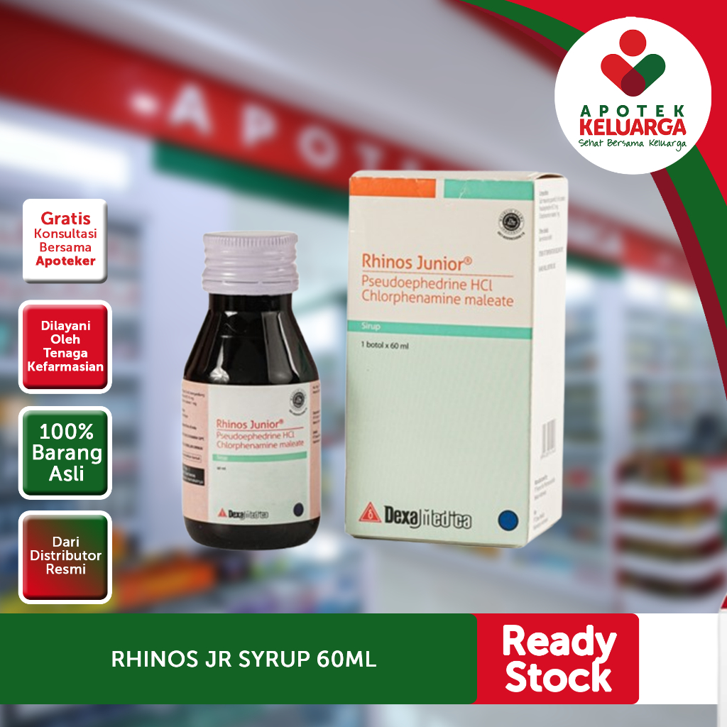 

RHINOS JUNIOR SYRUP 60ML