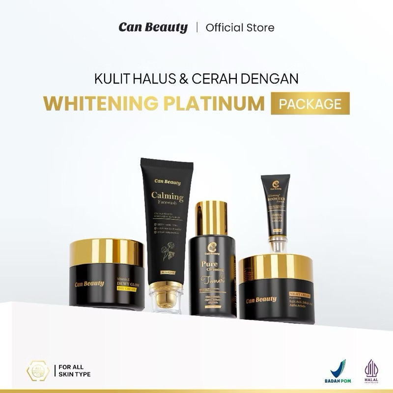 Paket Wajah Can Beauty | Can Beauty whitening | Can Beauty Acne