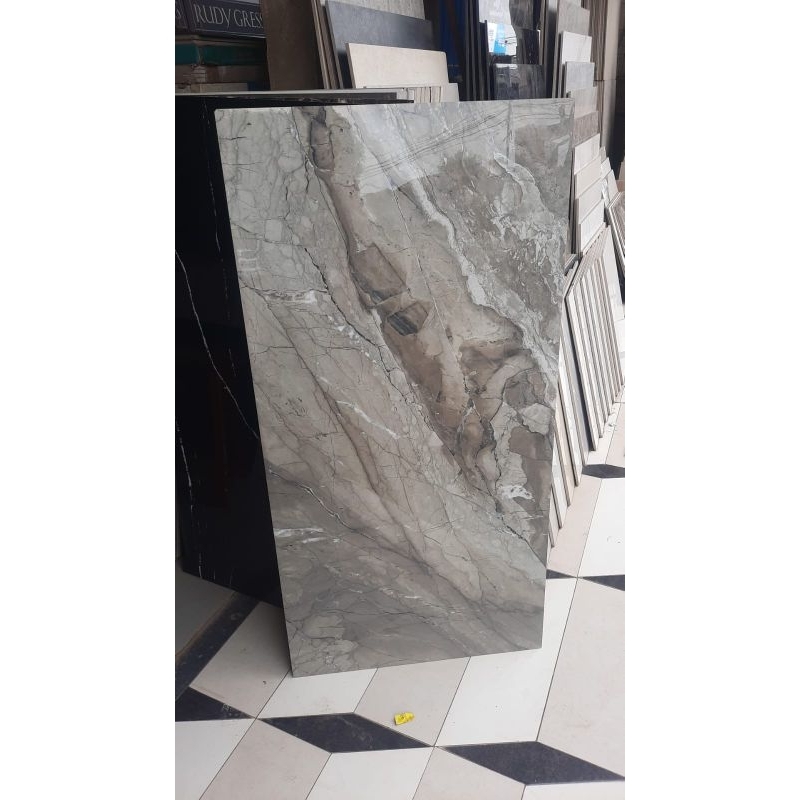 GRANITE LANTAI/DINDING 60X120 MOTIF/CORAK MARMER ABU GOSSY CITY GRESS