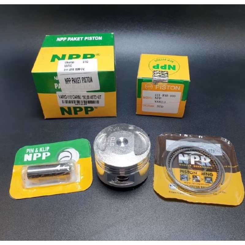 piston kit Vario 110 kvb karbu original npp