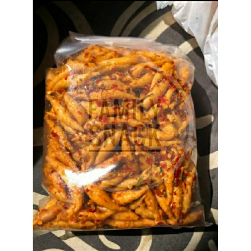 

250gram Citruk Asin Pedas Renyah Stik Family Snack