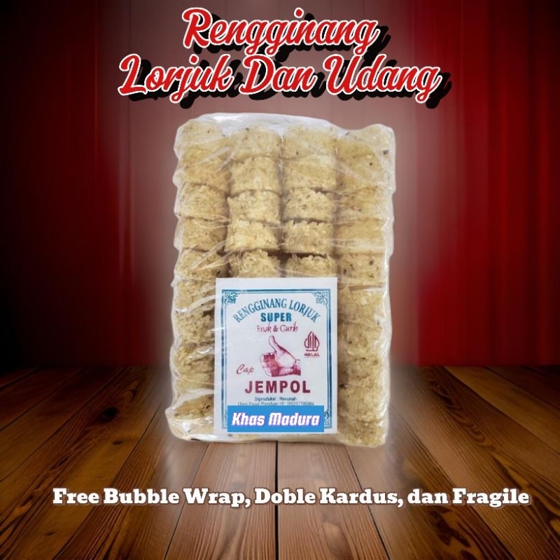 

Rengginang Lorjuk mentah nangginang super isi 40 jpl