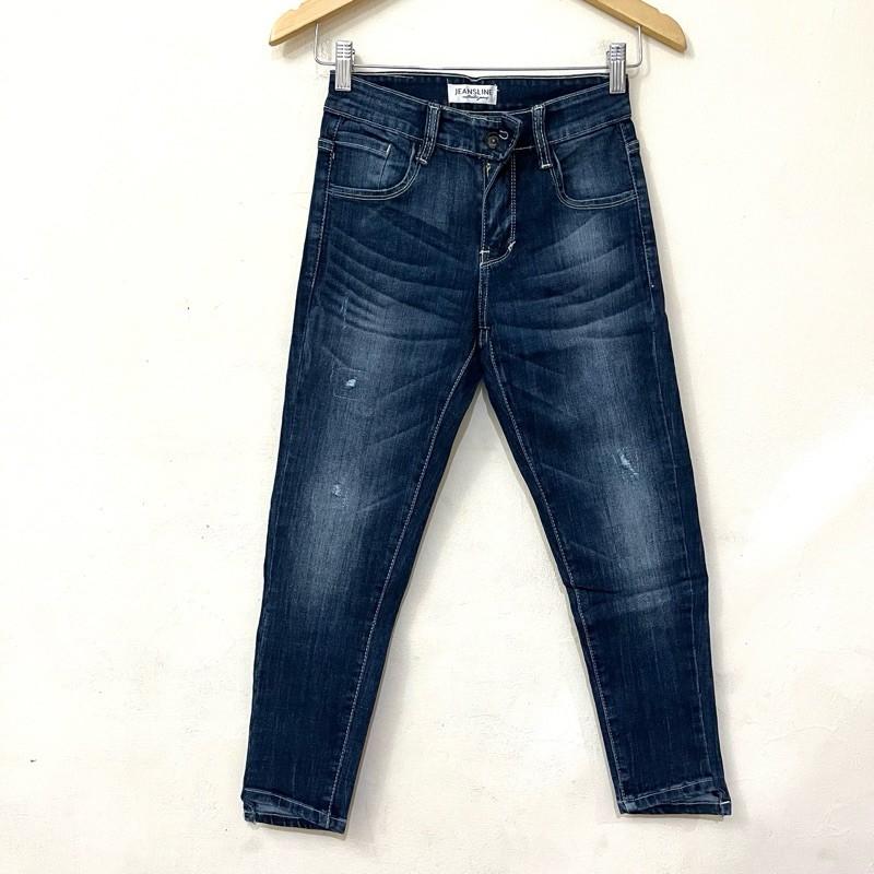 YUKATA DOM JEANS/Celana Jeans Wanita Jeansline 7/9