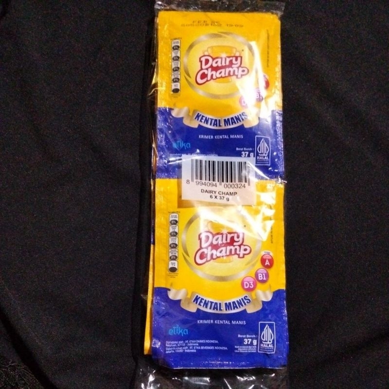 

[37 gram x 6] dairy champ kental manis sachet