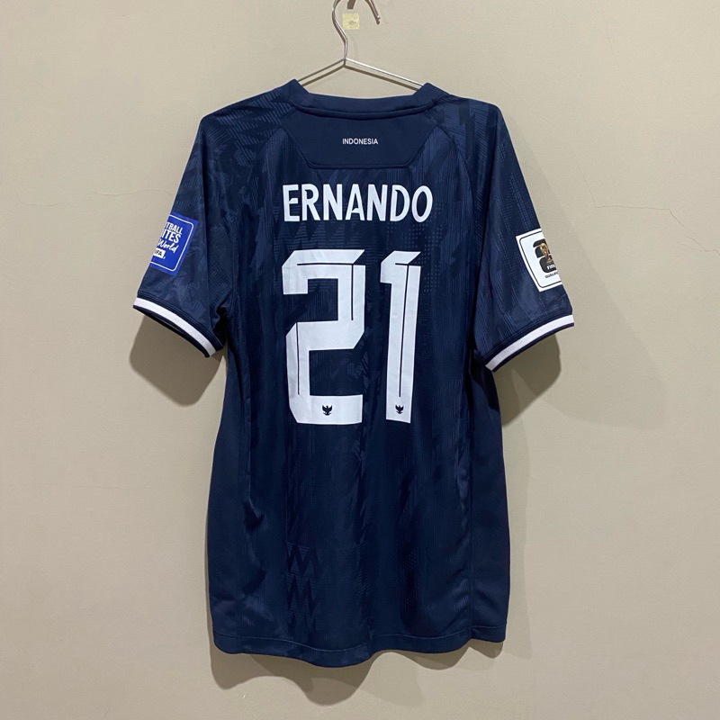 ERSPO Timnas GK Navy Original Player Issue - Jersey Kiper Timnas Indonesia