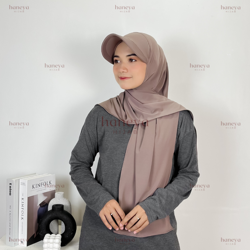Pashmina Topi I Pashmina Sporty Topi Jersey Premium I Hijab Sport Dewasa
